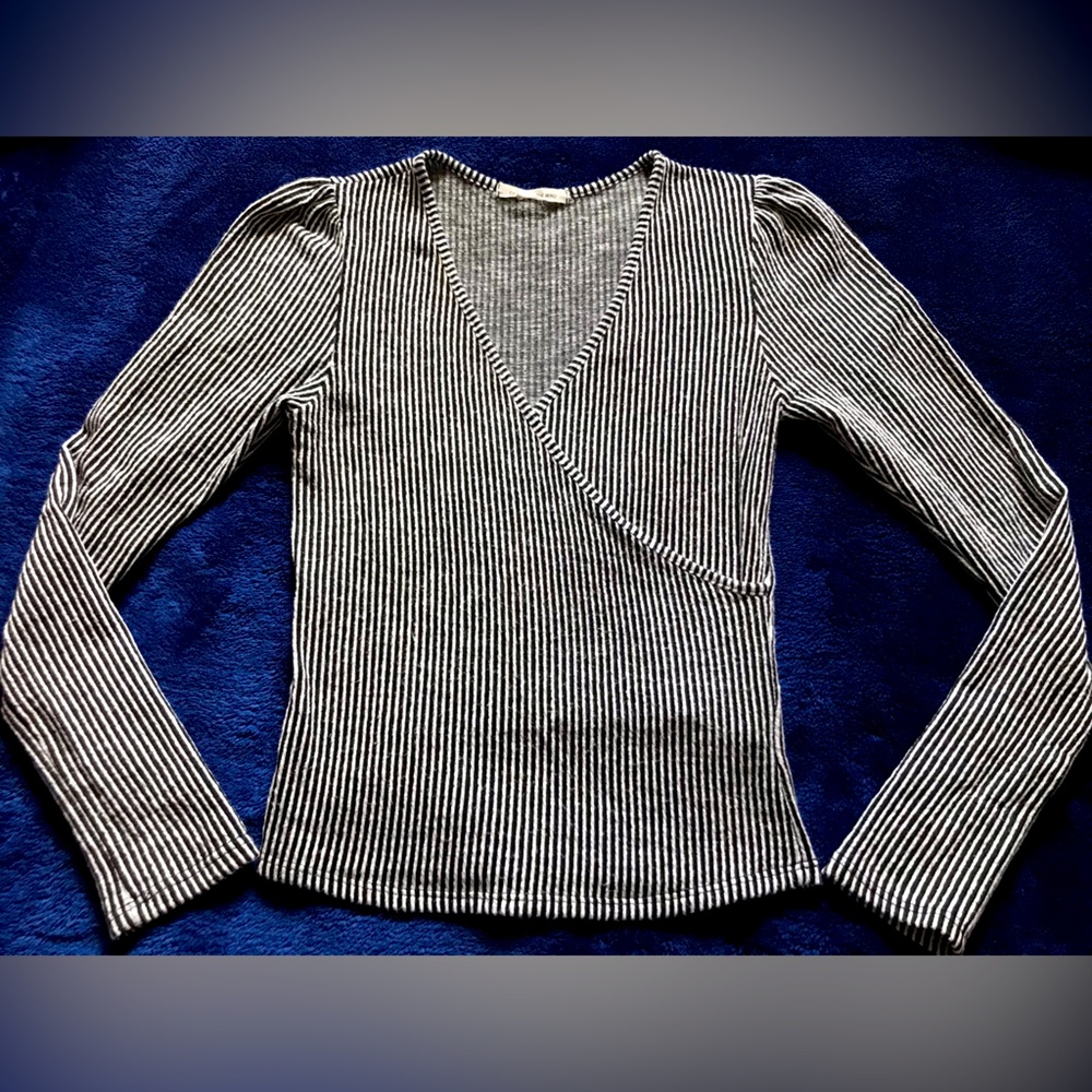 Long Sleeve Striped Top